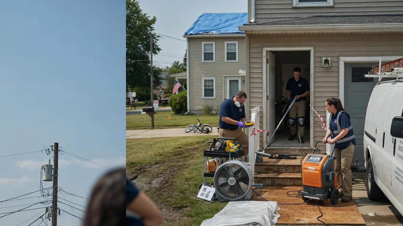 Water Damage Repair in Oquossoc, ME near me